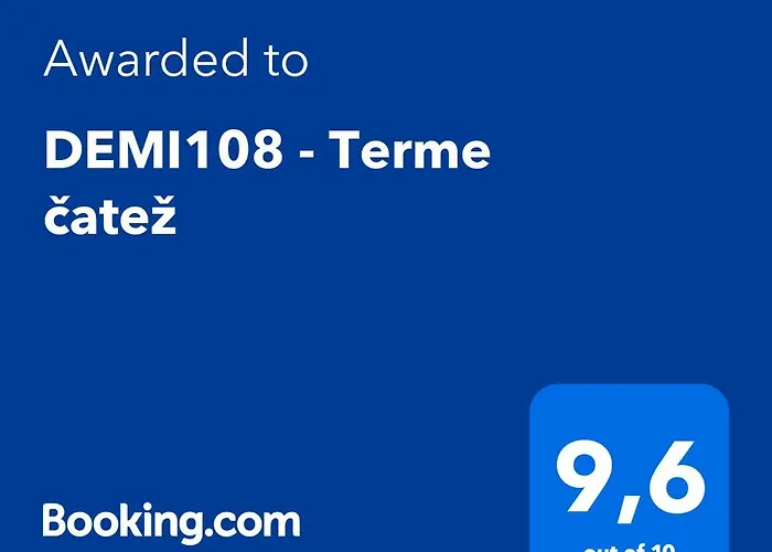 Appartamento Demi108 - Terme Catez - Pool Tickets Included